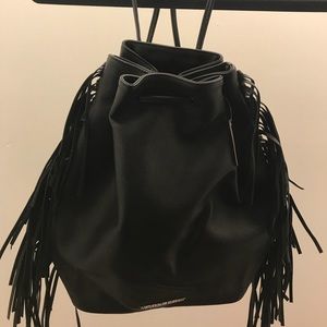 NEW Leather Backpack Purse